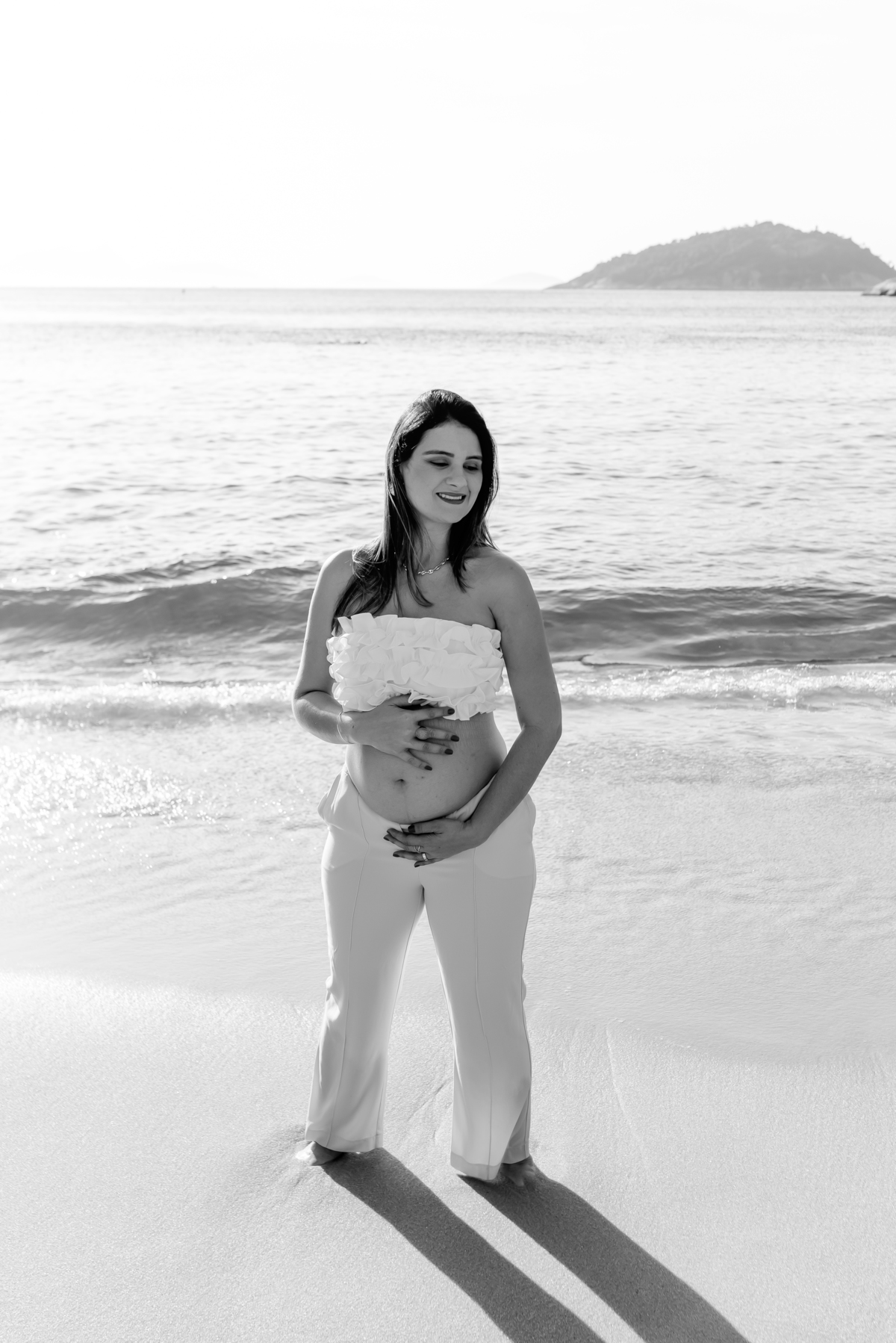 fotografia ensaio gestante externo fotografa familia praia vermelha urca Rio de Janeiro 