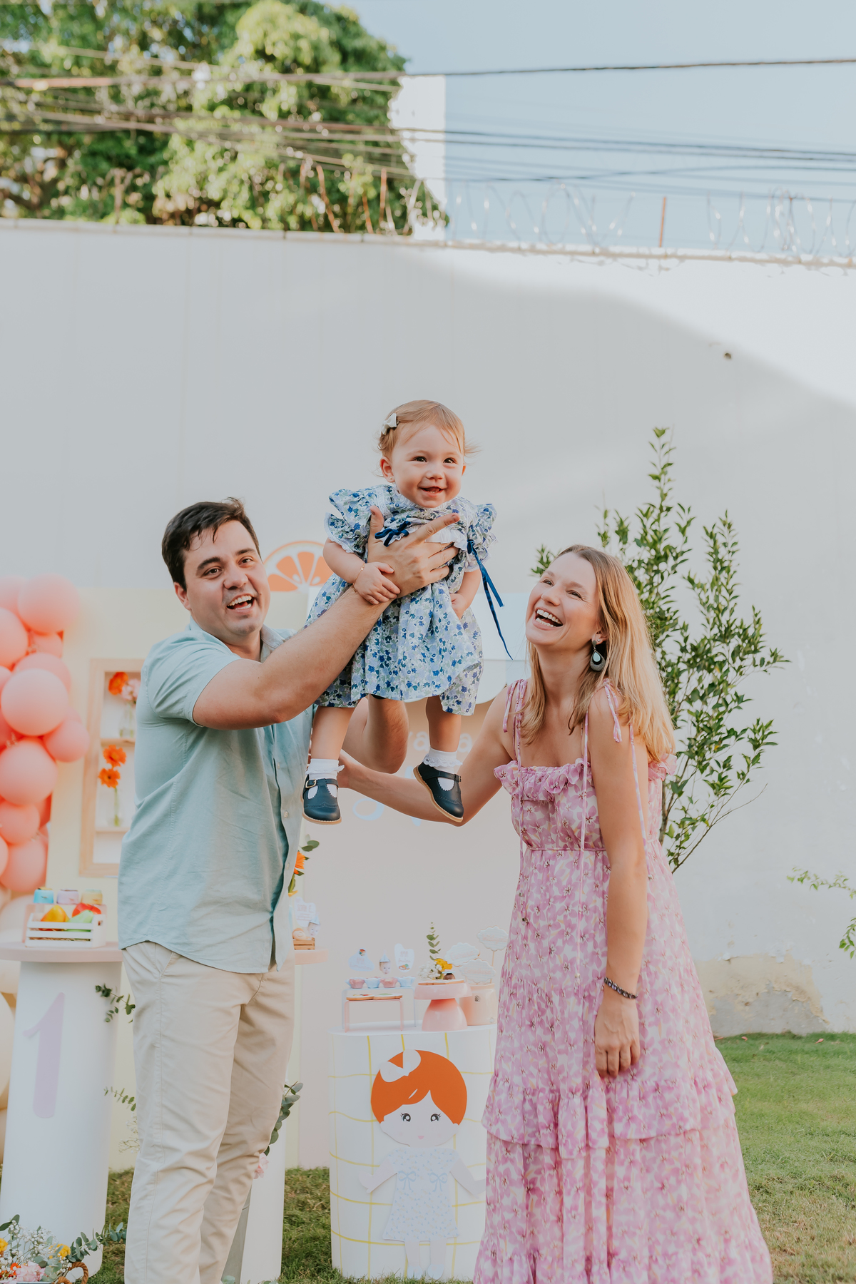 fotografia festa infantil 1 ano ilha do governador jardim Guanabara fotografa familia ao ar livre 