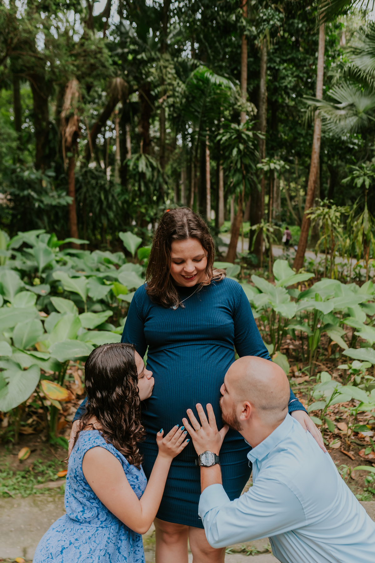 fotografia ensaio externo gestante fotografa familia parque Lage Rio de Janeiro a espera do vincenzo