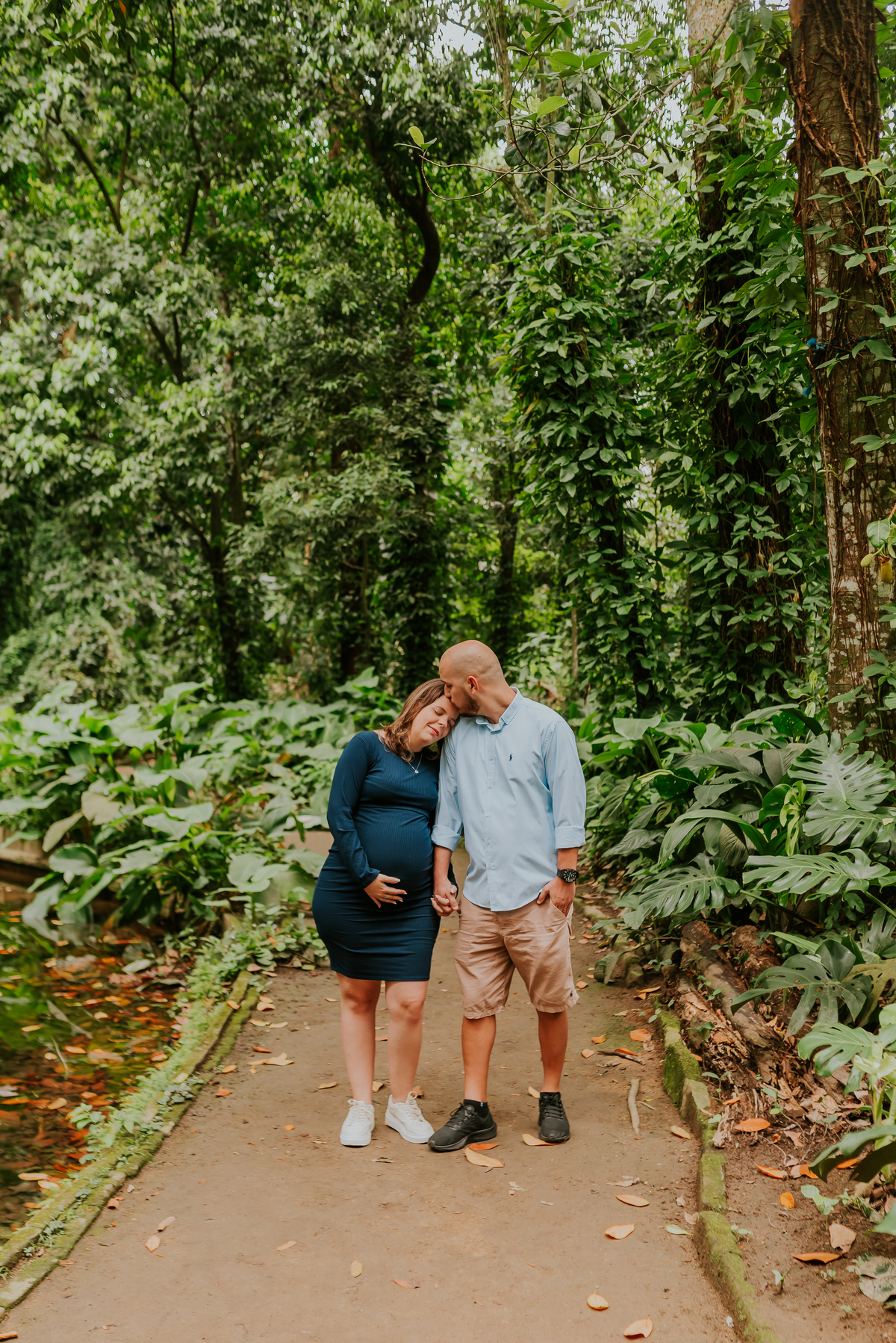 fotografia ensaio externo gestante fotografa familia parque Lage Rio de Janeiro a espera do vincenzo