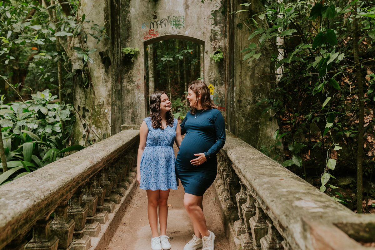 fotografia ensaio externo gestante fotografa familia parque Lage Rio de Janeiro a espera do vincenzo