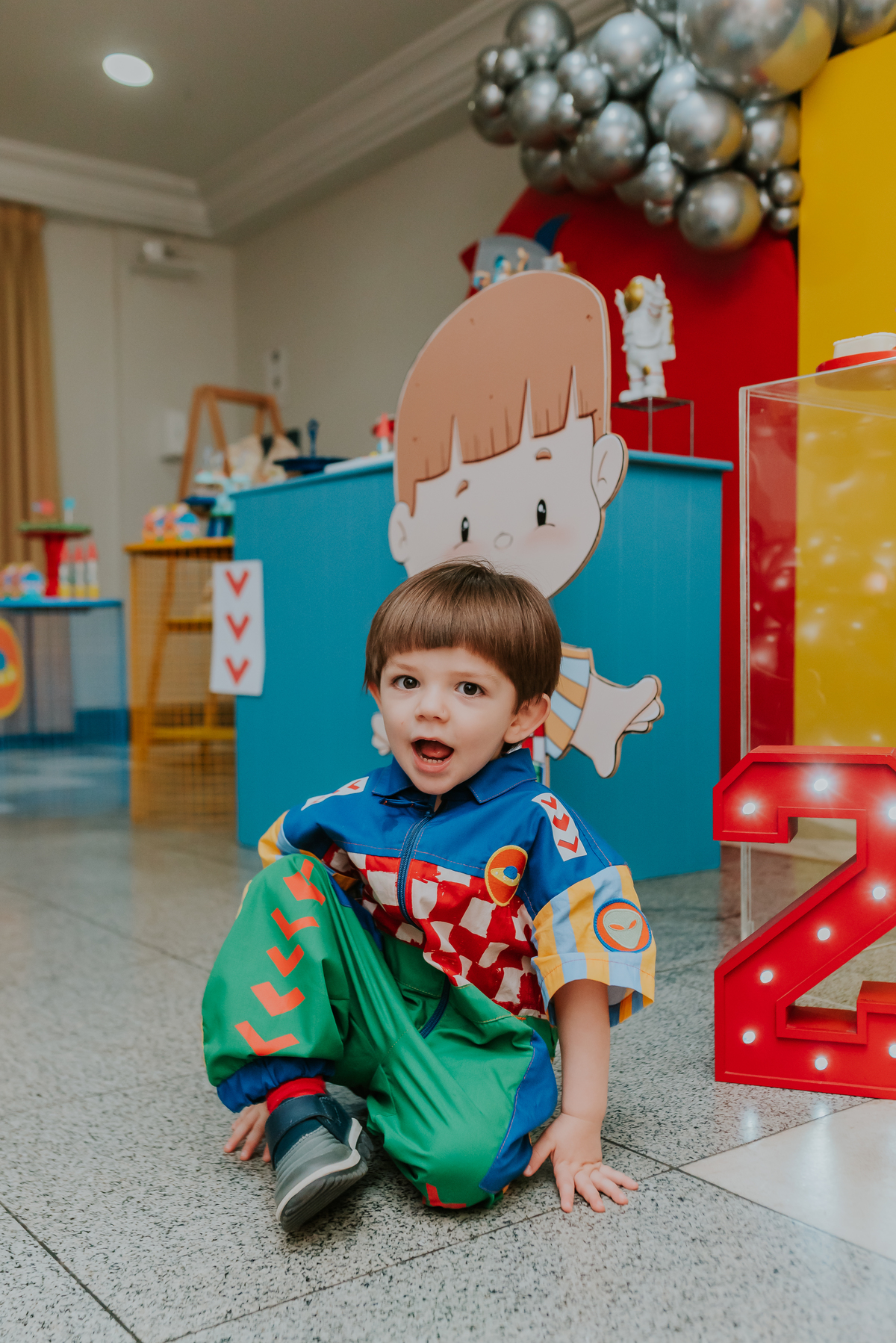 fotografia festa infantil 2 anos Miguel Tijuca rio de janeiro tema astronauta fotografa familia 