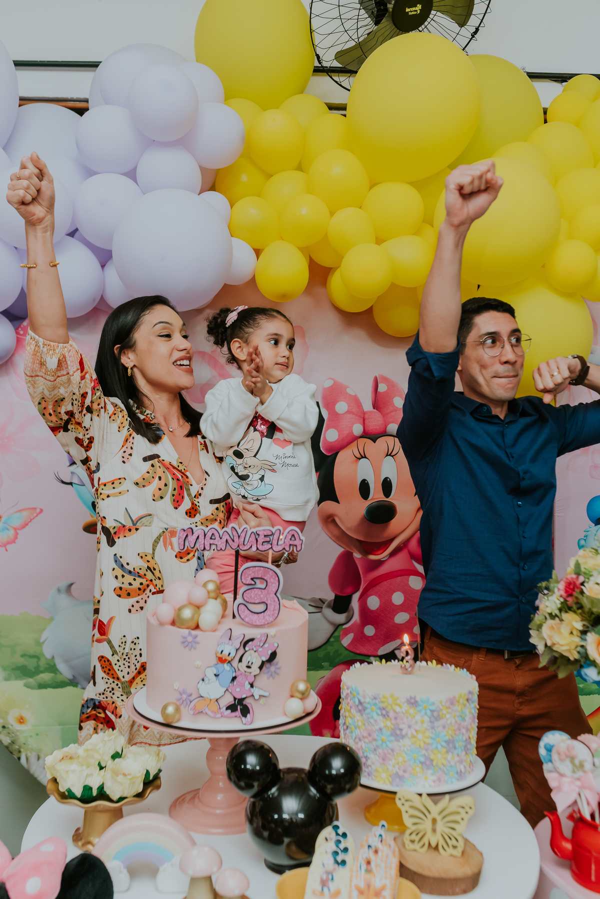 fotografia festa infantil galeto ilha do governador Rio de Janeiro 3 anos Manuela tema mickey e Minnie fotografa familia 