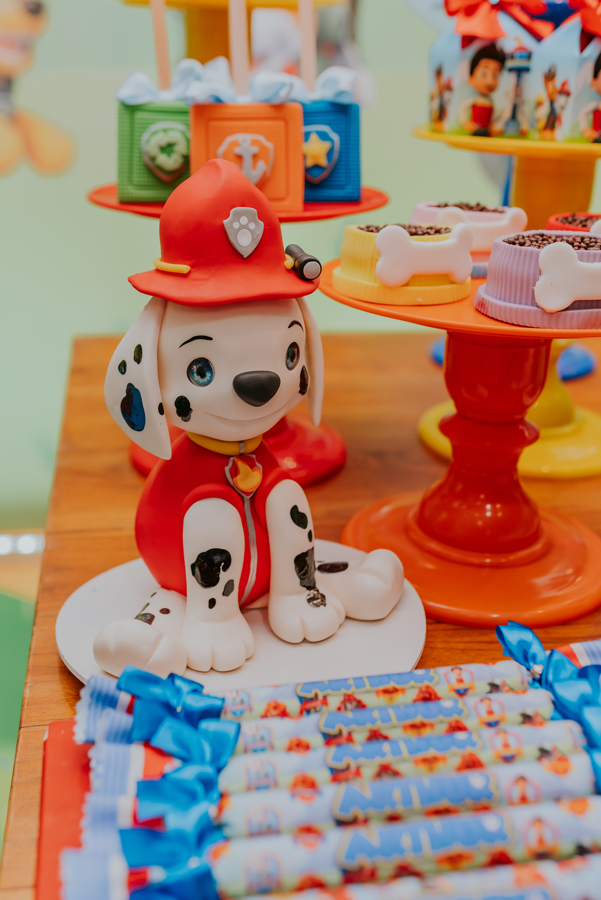 fotografia festa infantil barra da Tijuca folia encantada Rio de Janeiro 4 anos Arthur tema patrulha cantina fotografa bruna Guerson familia 