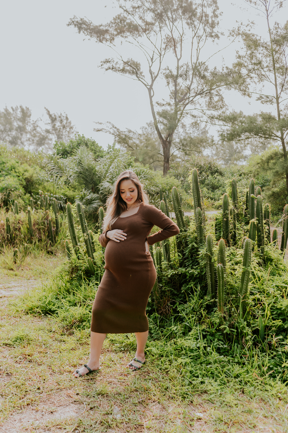 fotografia ensaio gestante fotografa familia externo praia barra da Tijuca rio de janeiro a espera do lucas Bruna Guerson 