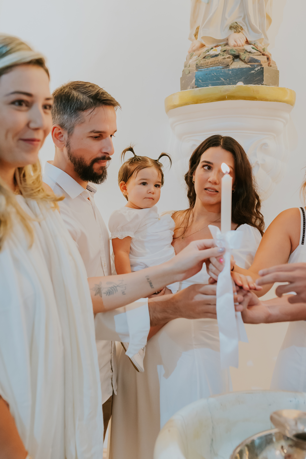 Fundação Casa Santa Ignez fotografia batizado batismo fotografa familia helena Rio de Janeiro gavea bruna Guerson 