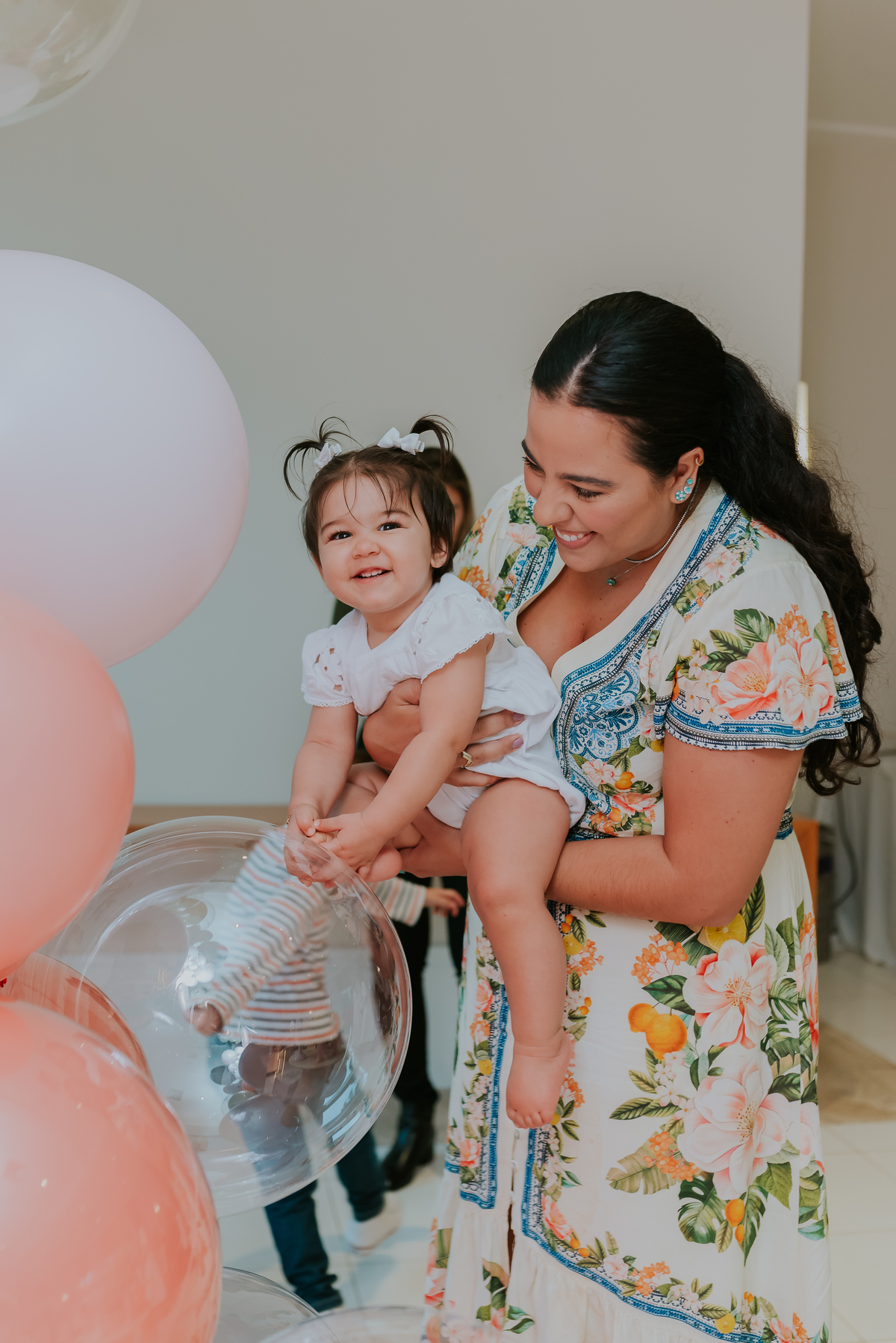 festa infantil fotografia barra da Tijuca fotografa familia 1 ano helena Rio de Janeiro bruna Guerson tema raio de sol 