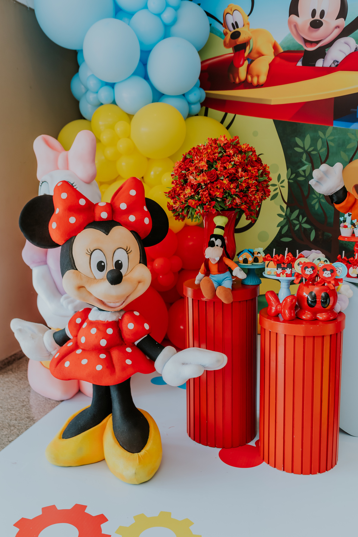 fotografia festa infantil Niteroi Icarai rio de janeiro primos tema mickey Antonio 1 ano catarina 3 anos fotografa bruna Guerson 