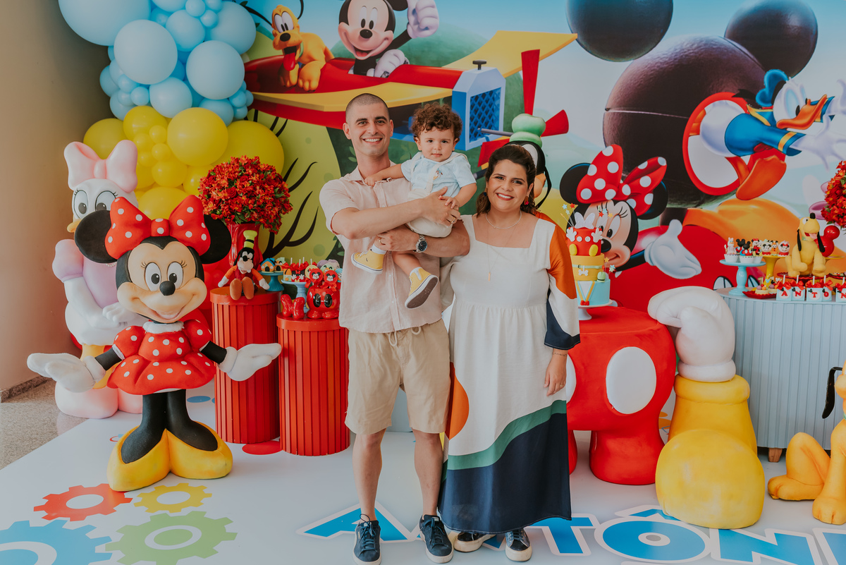 fotografia festa infantil Niteroi Icarai rio de janeiro primos tema mickey Antonio 1 ano catarina 3 anos fotografa bruna Guerson 