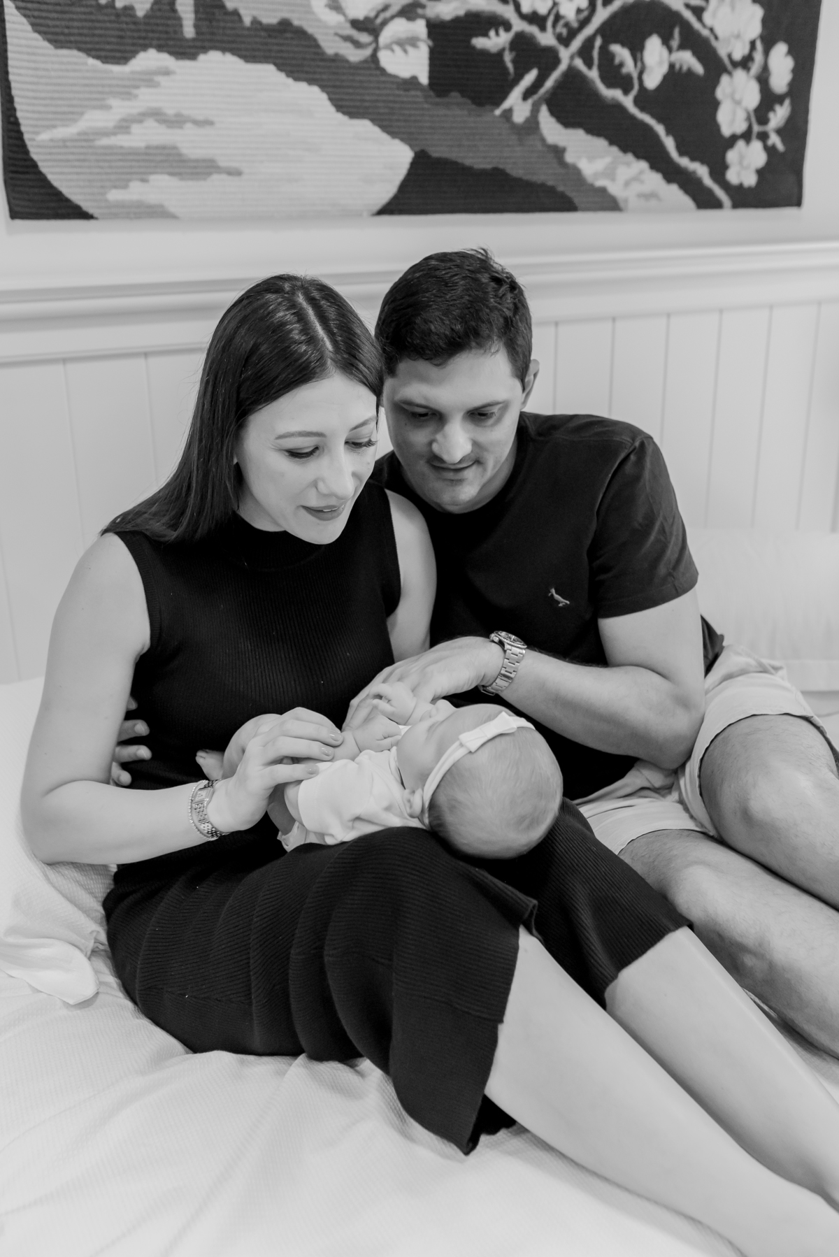 fotografa ensaio familia em casa 3 meses Cecilia acompanhamento Tijuca Rio de Janeiro fotografa Bruna Guerson 
