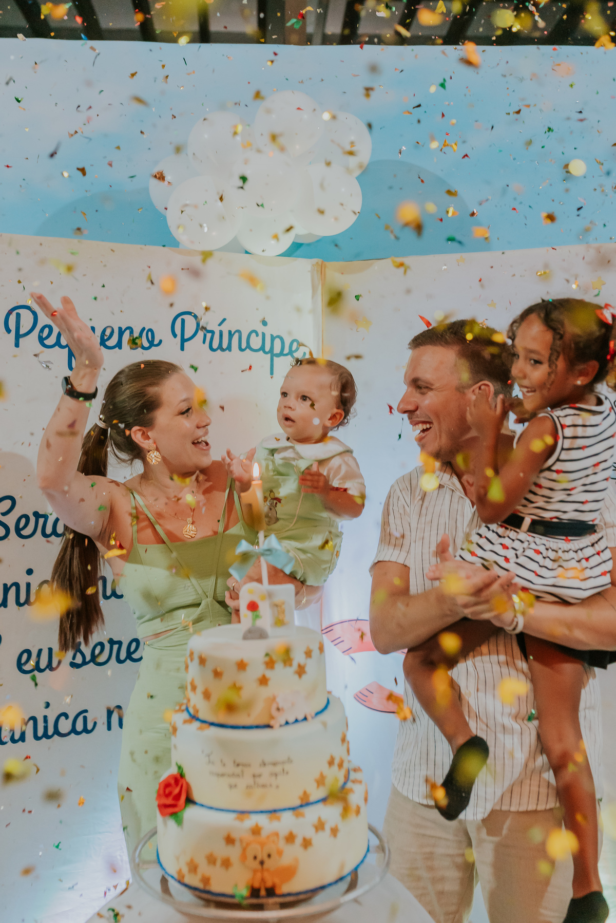 fotografia festa infantil Rio de Janeiro 1 ano Jose barra da Tijuca fotografa familia 