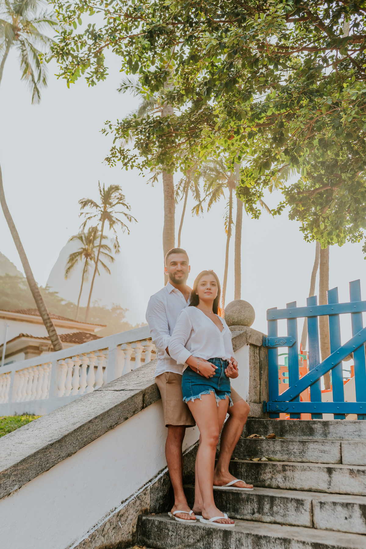 fotografia ensaio casal externo Rio de Janeiro praia vermelha urca mirante dona marta fotografa bruna Guerson 