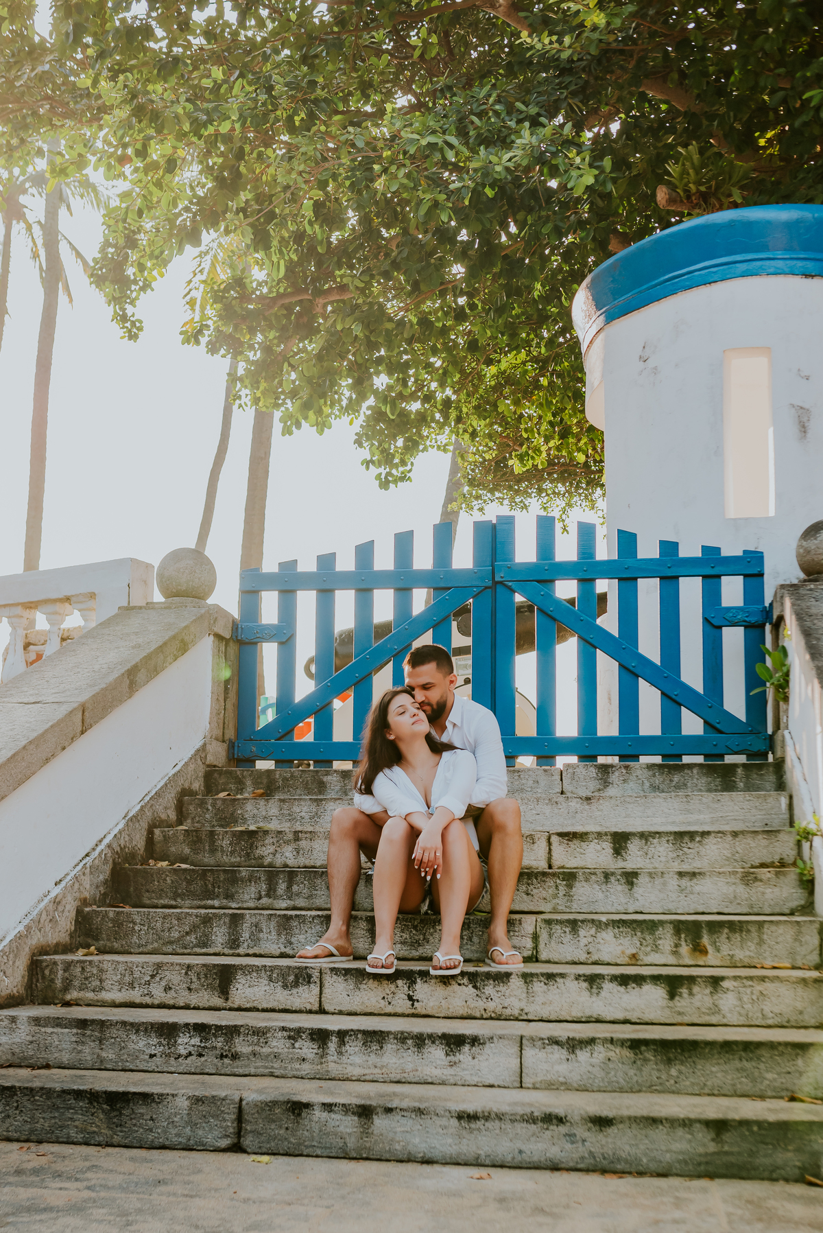 fotografia ensaio casal externo Rio de Janeiro praia vermelha urca mirante dona marta fotografa bruna Guerson 