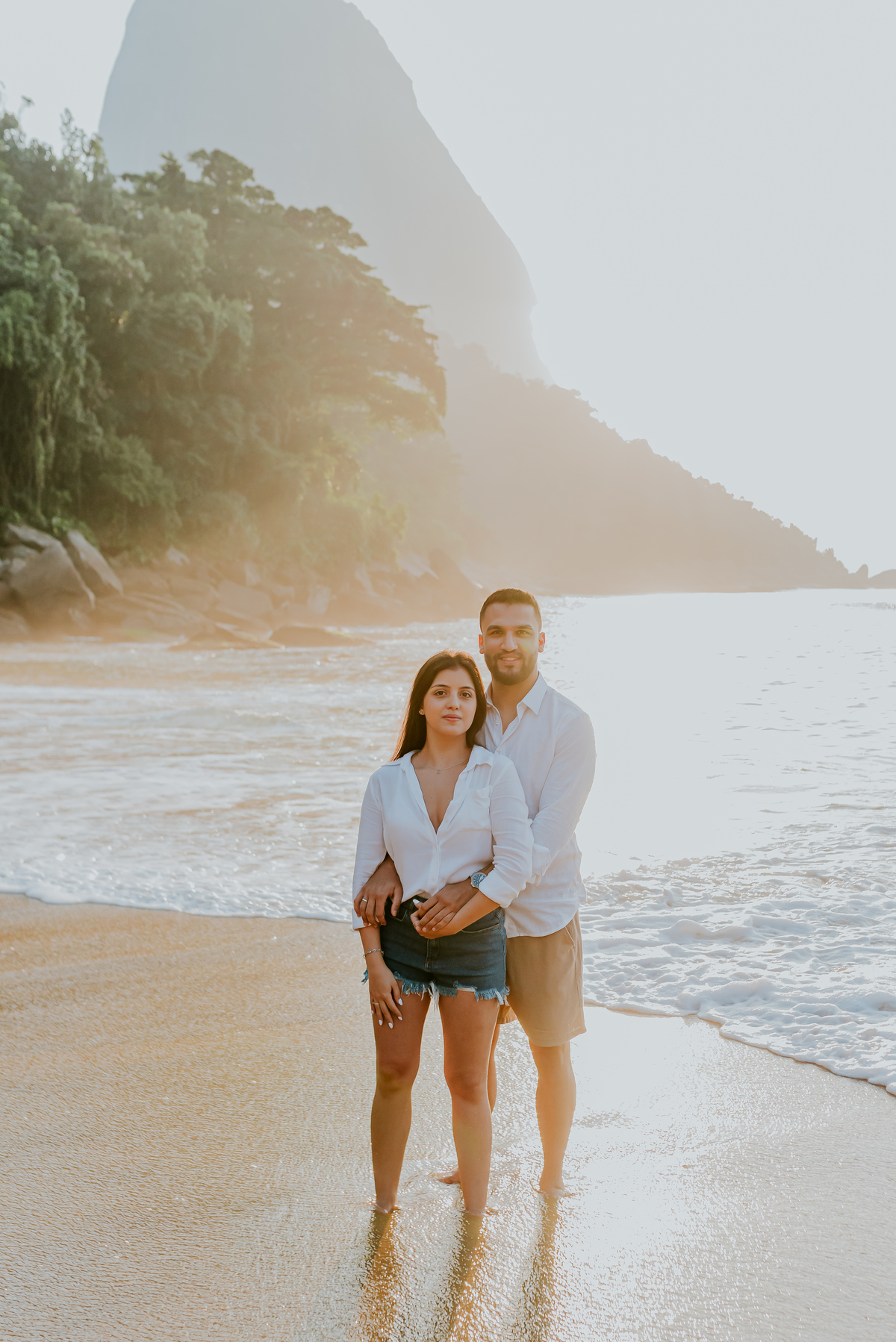 fotografia ensaio casal externo Rio de Janeiro praia vermelha urca mirante dona marta fotografa bruna Guerson 