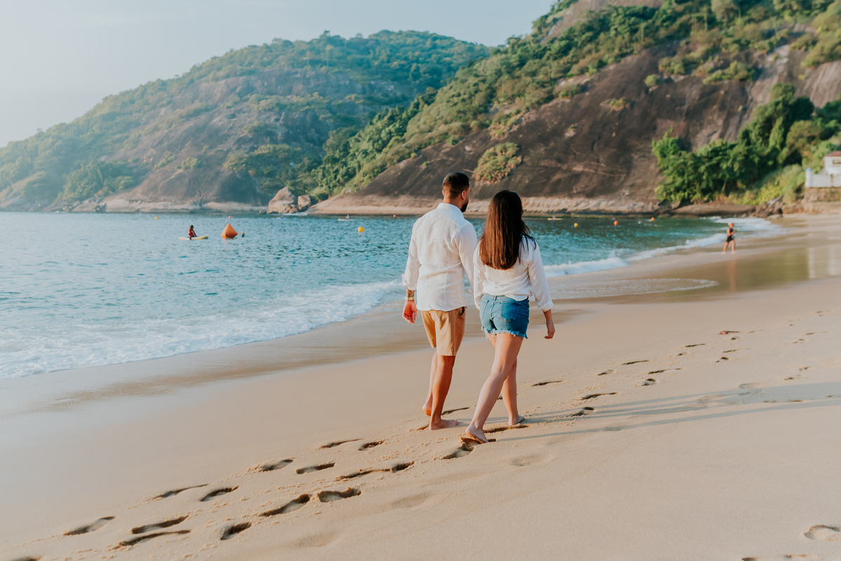fotografia ensaio casal externo Rio de Janeiro praia vermelha urca mirante dona marta fotografa bruna Guerson 