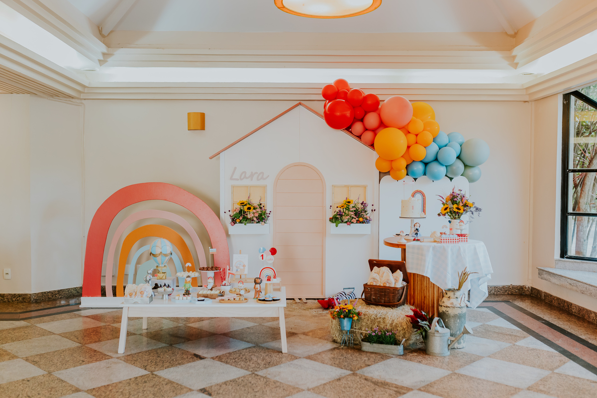 fotografia festa infantil 1 ano Lara tema magico de oz barra da Tijuca Rio de Janeiro fotografa familia bruna Guerson 