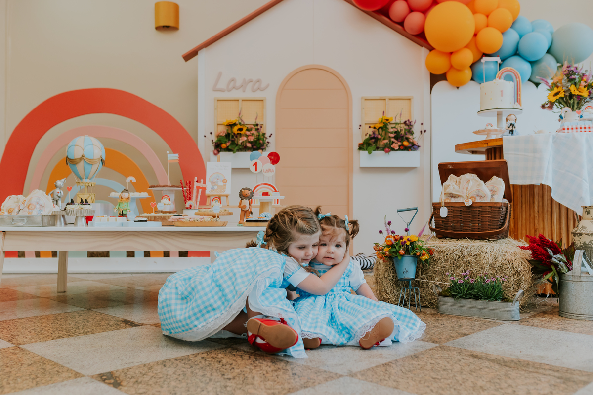 fotografia festa infantil 1 ano Lara tema magico de oz barra da Tijuca Rio de Janeiro fotografa familia bruna Guerson 