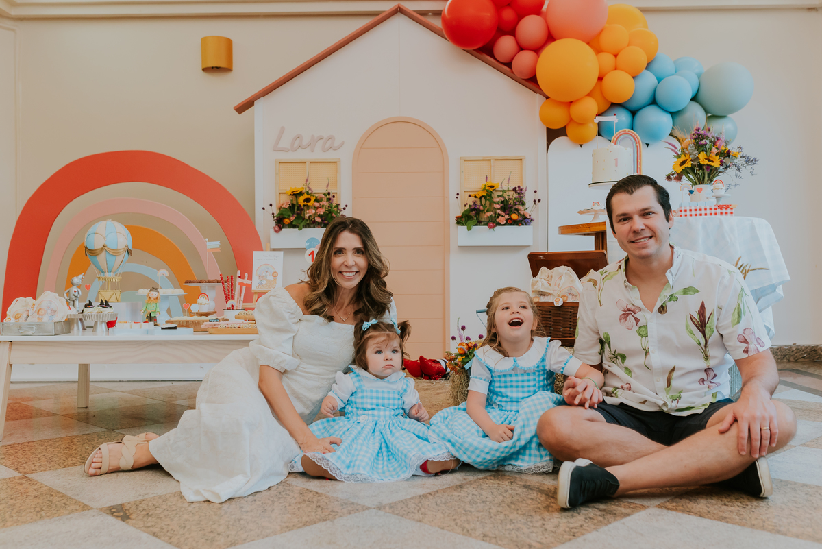 fotografia festa infantil 1 ano Lara tema magico de oz barra da Tijuca Rio de Janeiro fotografa familia bruna Guerson 