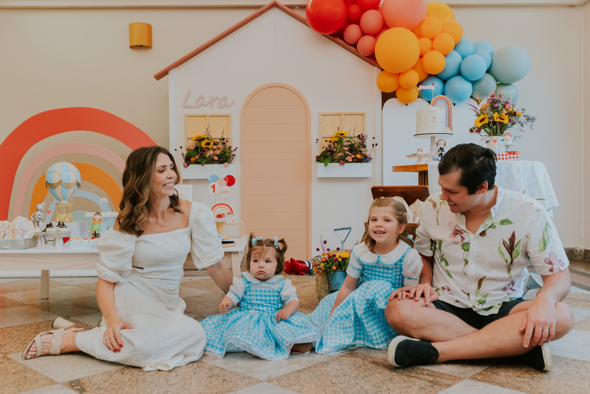 fotografia festa infantil 1 ano Lara tema magico de oz barra da Tijuca Rio de Janeiro fotografa familia bruna Guerson 