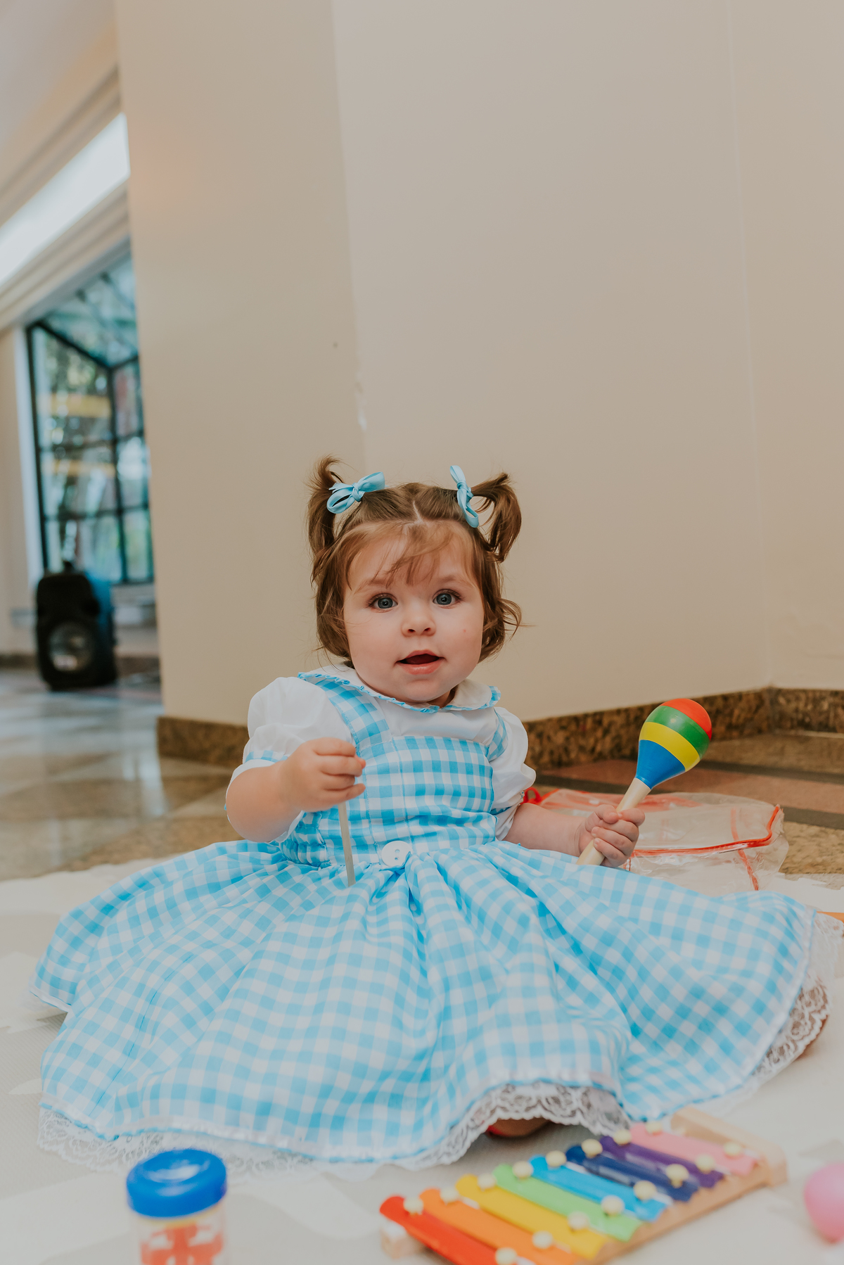 fotografia festa infantil 1 ano Lara tema magico de oz barra da Tijuca Rio de Janeiro fotografa familia bruna Guerson 