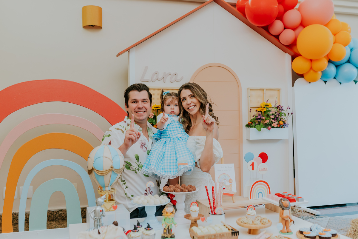 fotografia festa infantil 1 ano Lara tema magico de oz barra da Tijuca Rio de Janeiro fotografa familia bruna Guerson 