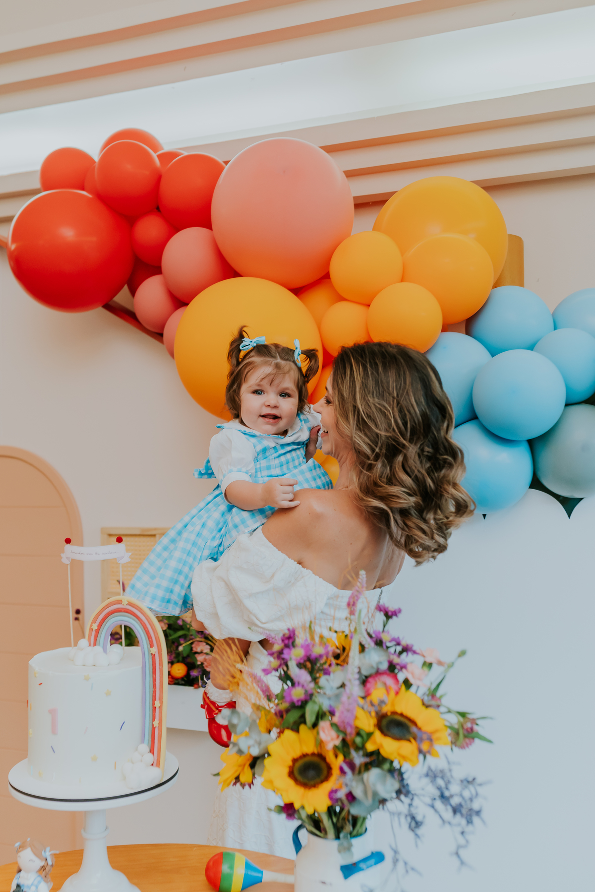 fotografia festa infantil 1 ano Lara tema magico de oz barra da Tijuca Rio de Janeiro fotografa familia bruna Guerson 