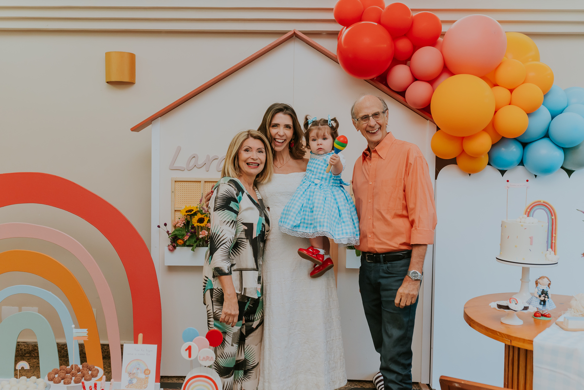 fotografia festa infantil 1 ano Lara tema magico de oz barra da Tijuca Rio de Janeiro fotografa familia bruna Guerson 