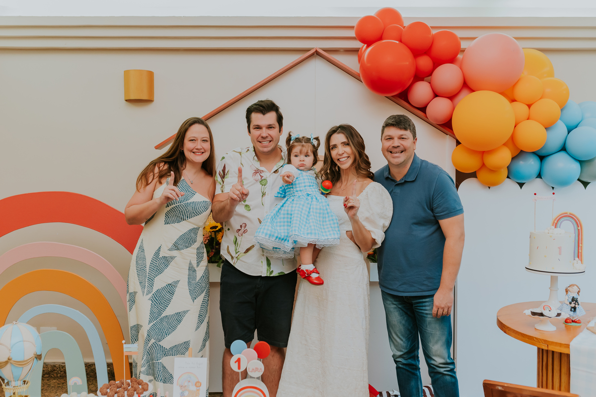 fotografia festa infantil 1 ano Lara tema magico de oz barra da Tijuca Rio de Janeiro fotografa familia bruna Guerson 