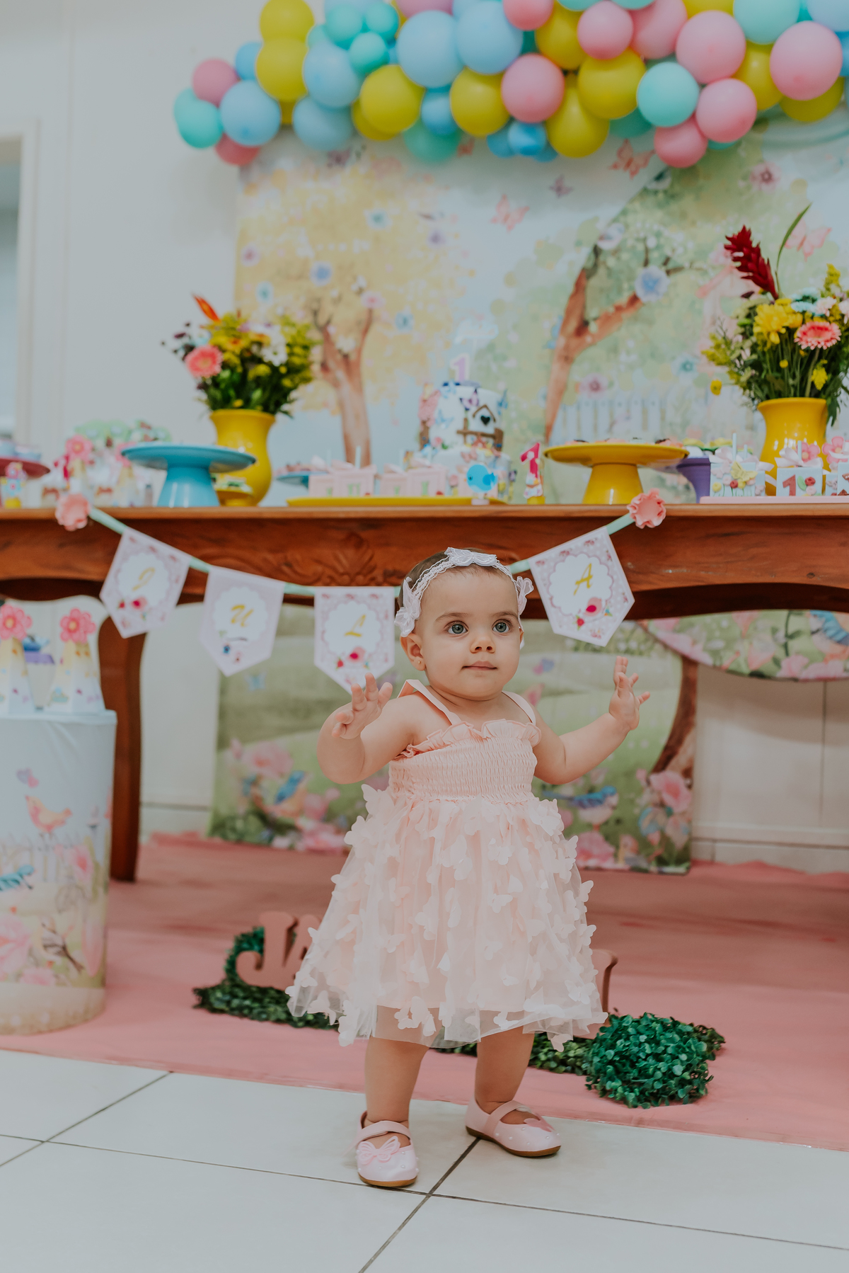 fotografia festa infantil 1 no Julia tema jardim encantado Copacabana rio de janeiro fotografa familia bruna guerson