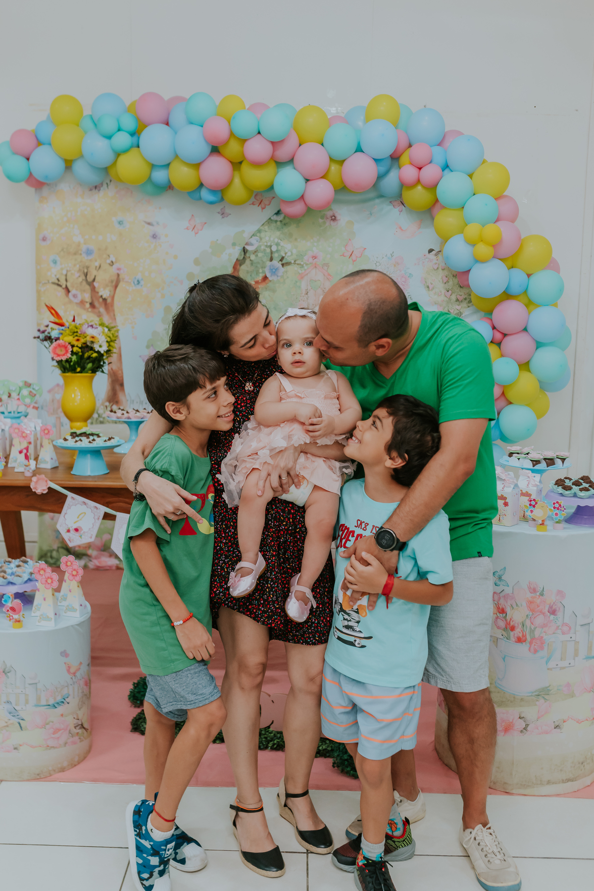 fotografia festa infantil 1 no Julia tema jardim encantado Copacabana rio de janeiro fotografa familia bruna guerson