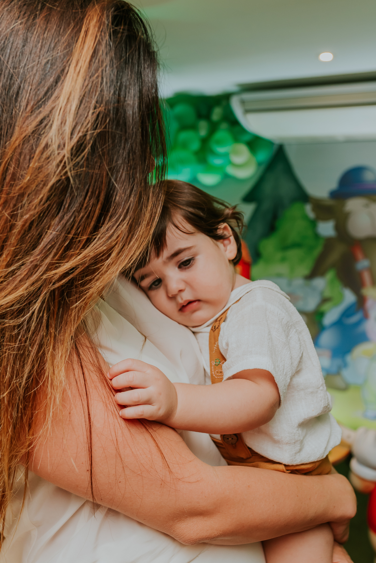 fotografia festa infantil 1 ano Daniel tema tres porquinhos barra da Tijuca rio de janeiro bruna Guerson fotografa familia 
