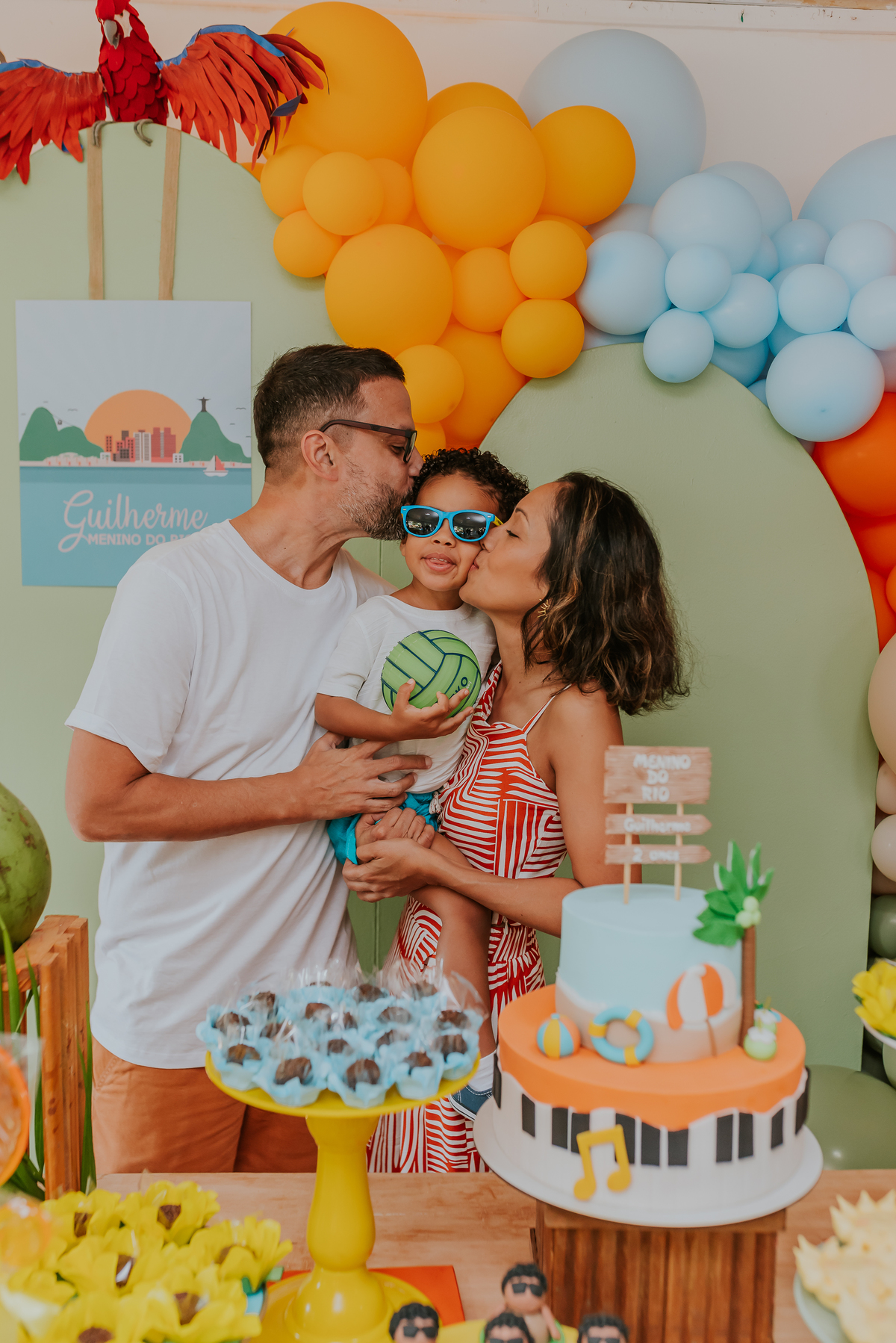 fotografia festa infantil gávea flamengo rio de janeiro 2 anos do guilherme menino do rio fotografa familia 