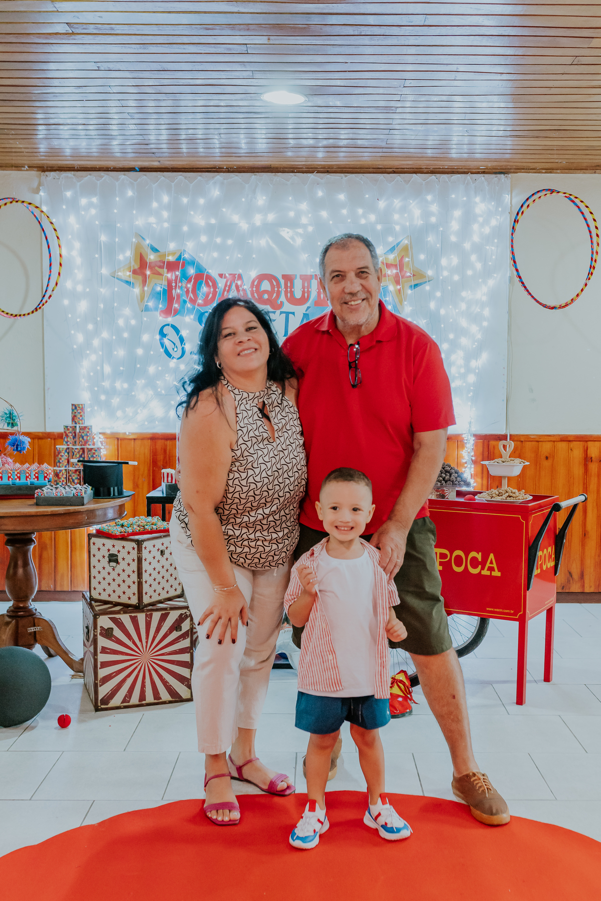 fotografia festa infantil Rio de Janeiro ilha do governador circo joaquim 4 anos fotografa familia 