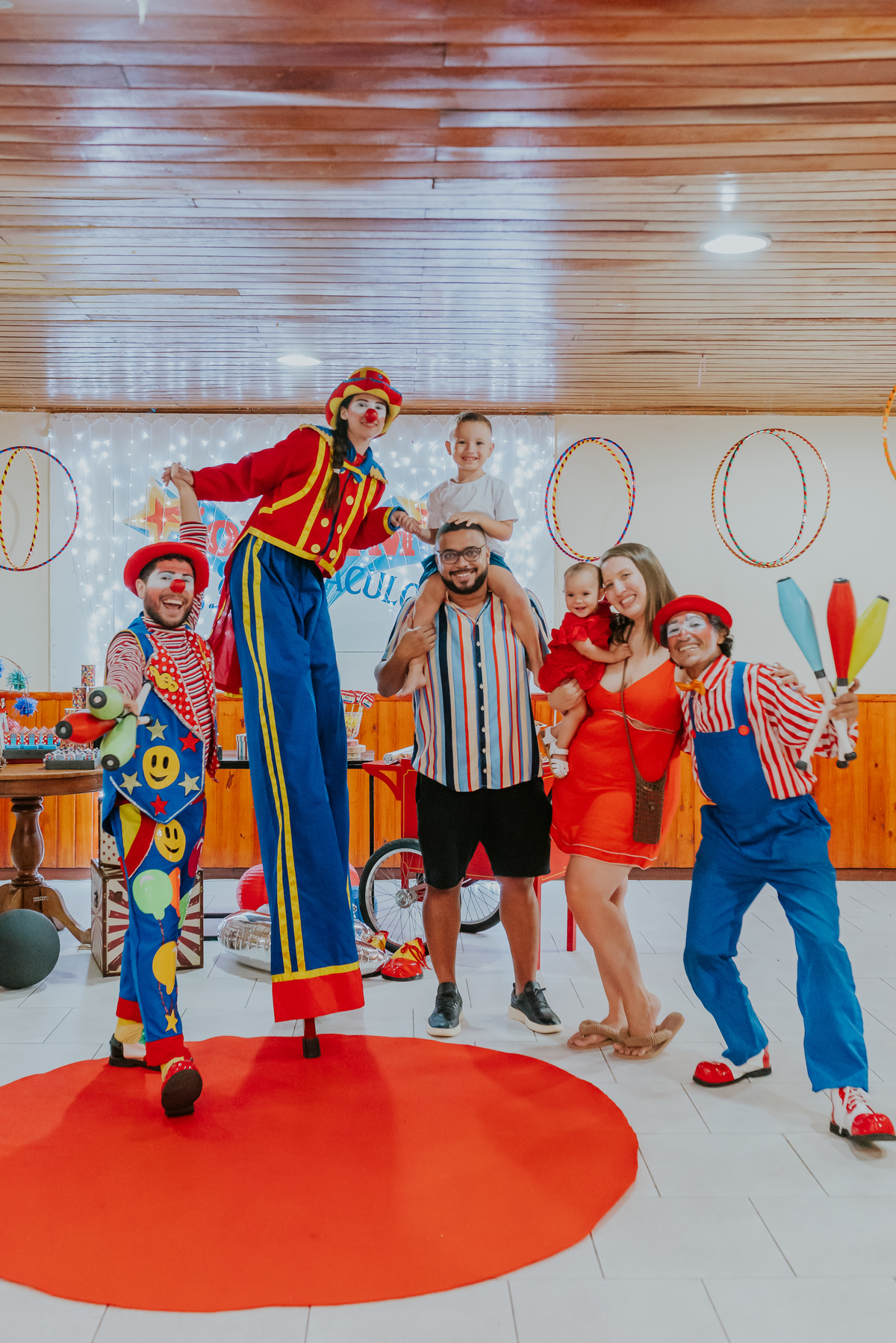 fotografia festa infantil Rio de Janeiro ilha do governador circo joaquim 4 anos fotografa familia 