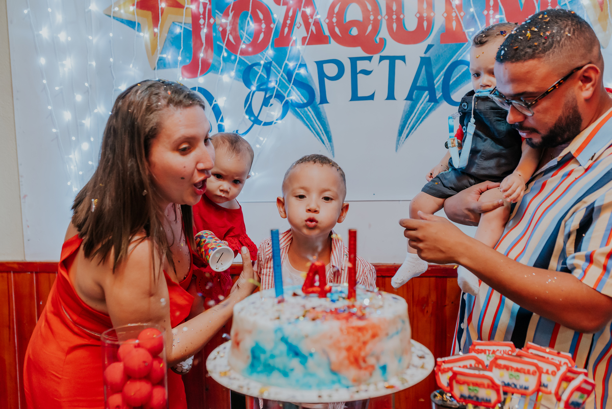 fotografia festa infantil Rio de Janeiro ilha do governador circo joaquim 4 anos fotografa familia 