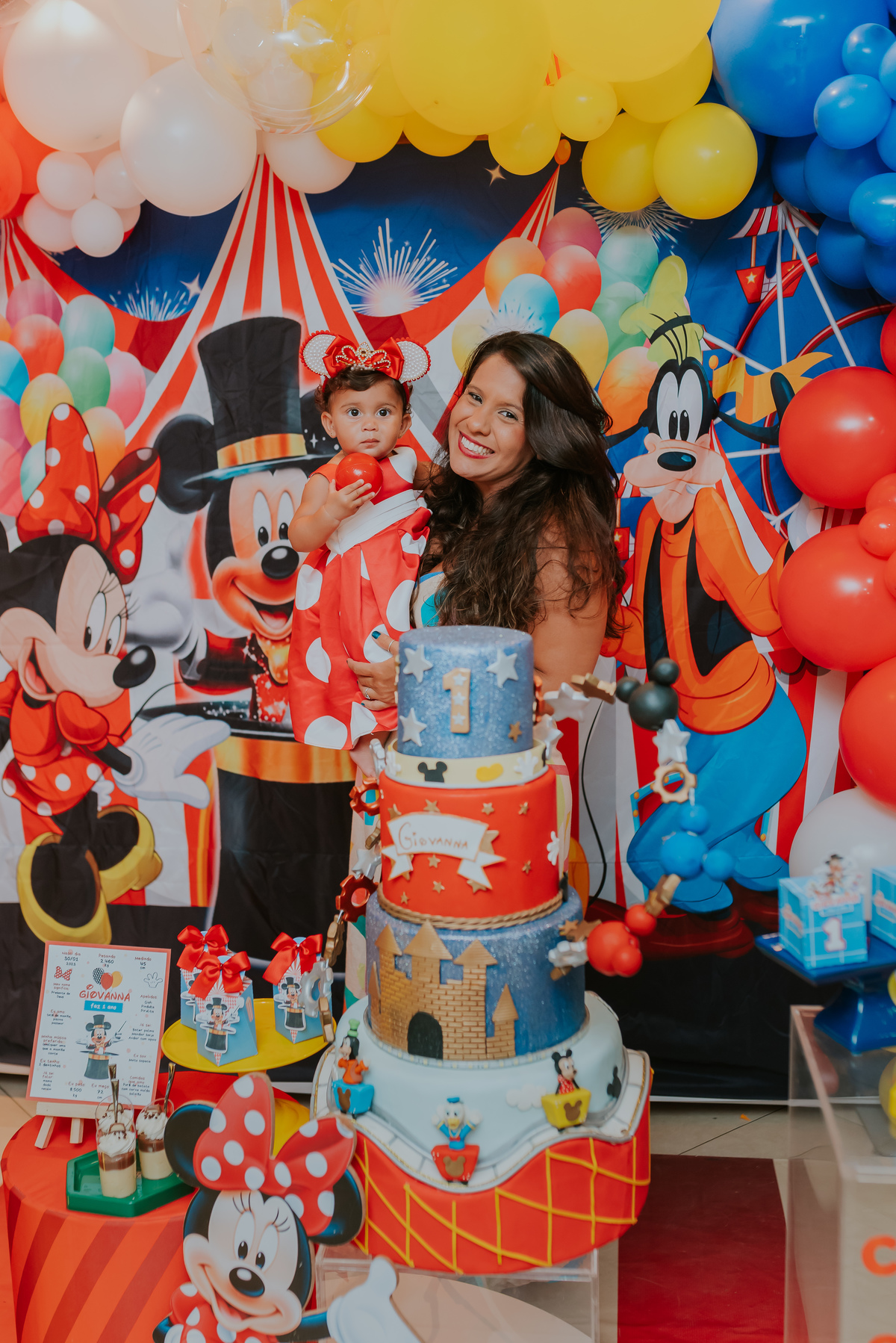 fotografia festa infantil 1 ano Giovanna tema circo Tijuca vila Isabel Rio de Janeiro fotografa familia rj bruna Guerson 