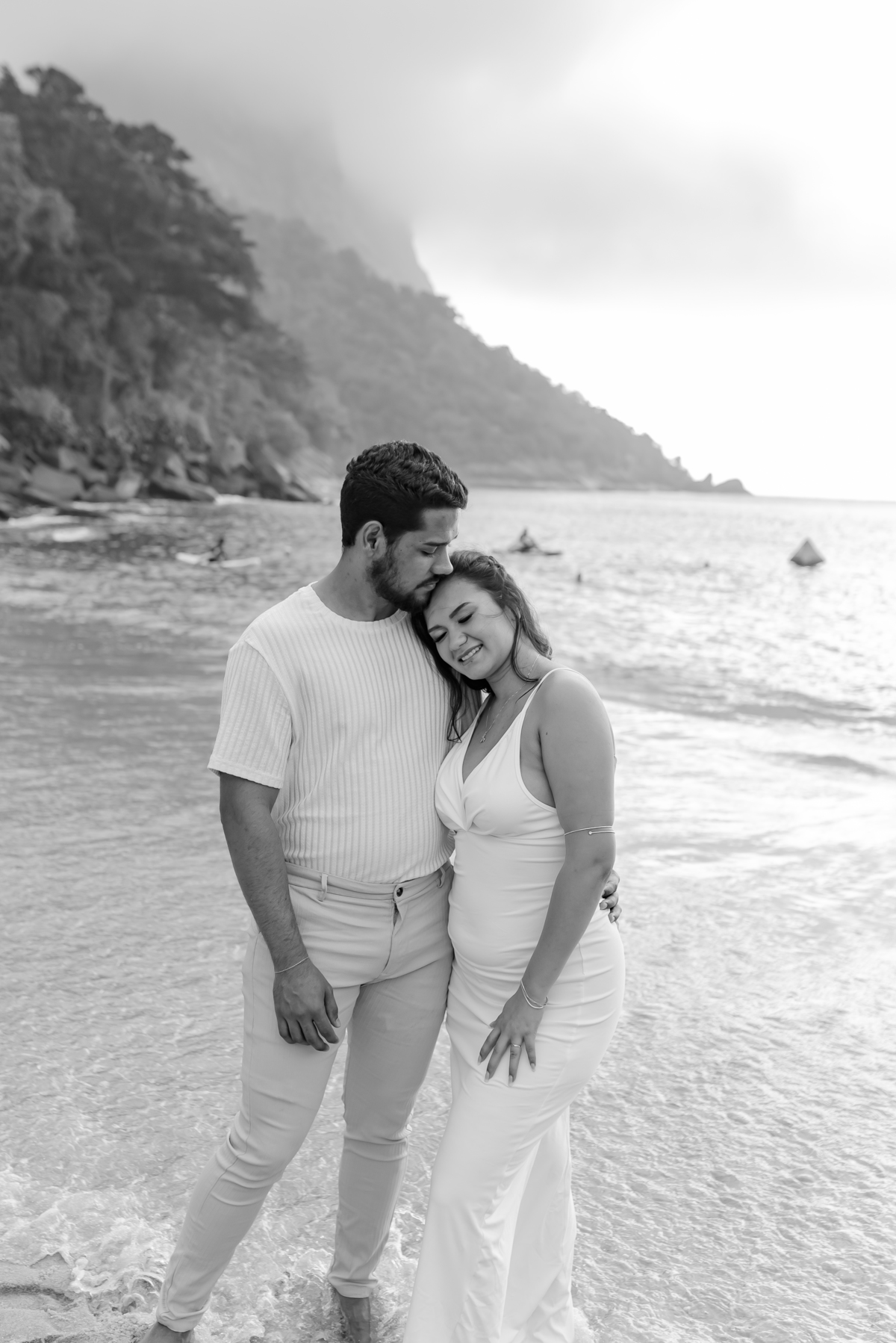 fotografia ensaio casal gestante externo Rio de Janeiro praia vermelha urca fotografa 
