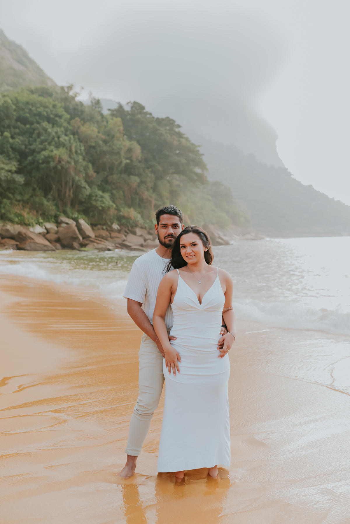 fotografia ensaio casal gestante externo Rio de Janeiro praia vermelha urca fotografa 