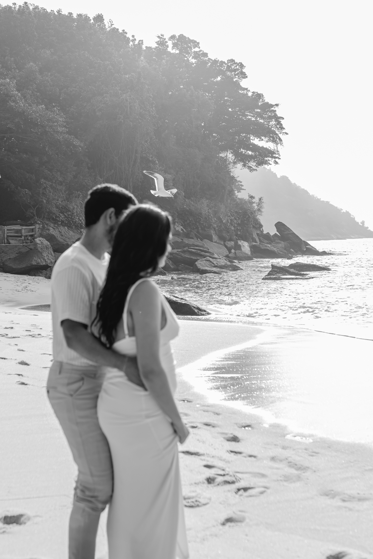 fotografia ensaio casal gestante externo Rio de Janeiro praia vermelha urca fotografa 