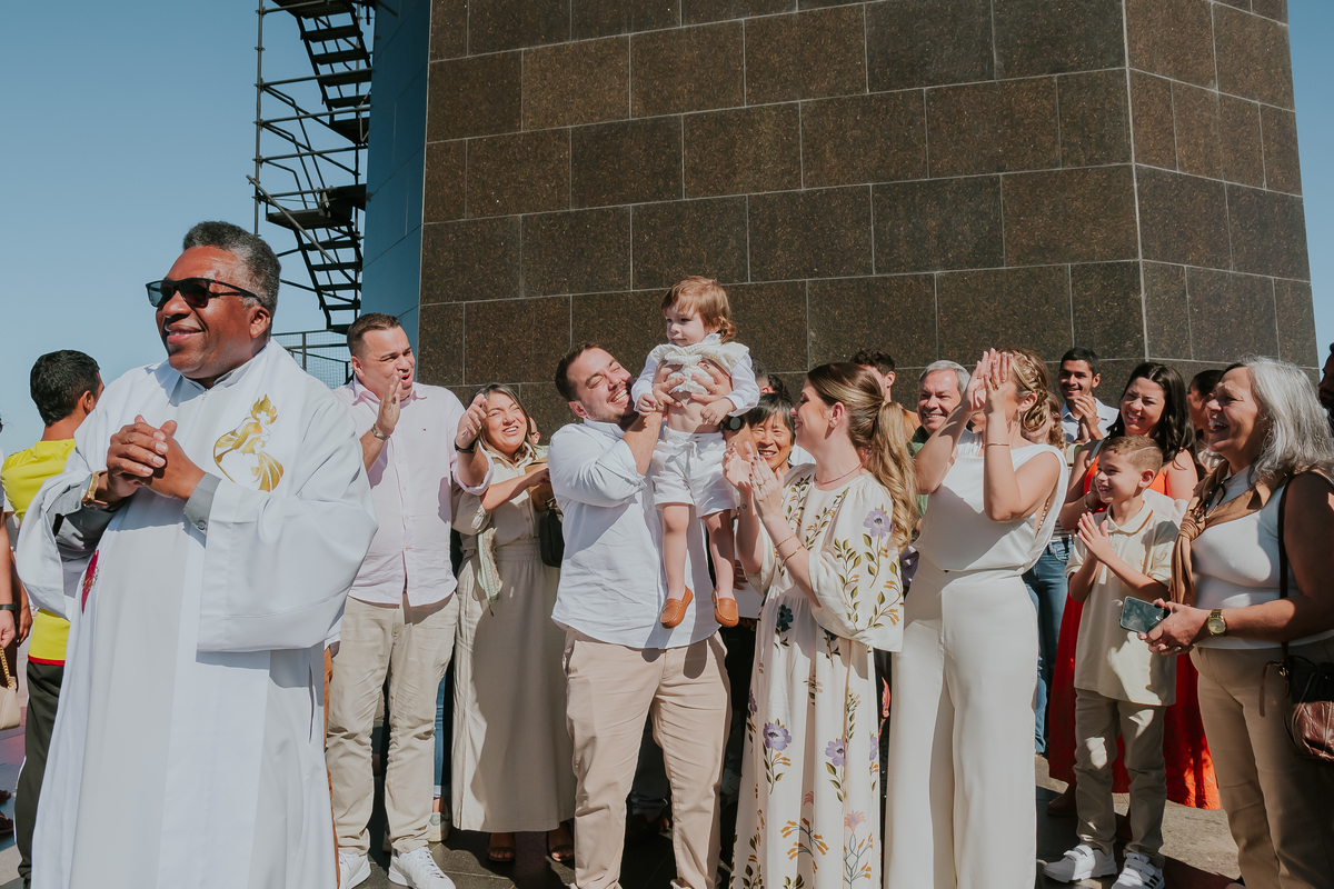 batizado batismo fotografa familia Cristo Redentor Rio de Janeiro Murilo fotografia