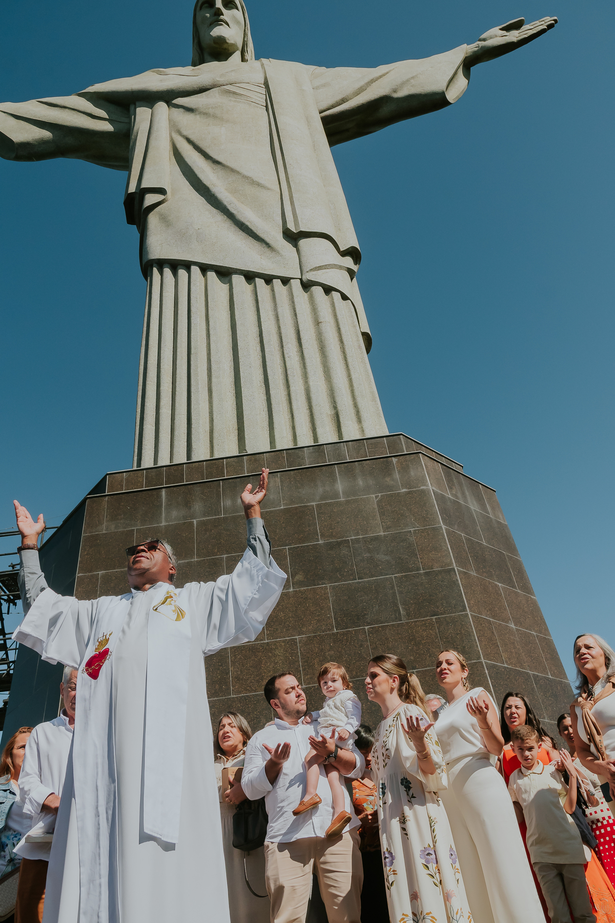 batizado batismo fotografa familia Cristo Redentor Rio de Janeiro Murilo fotografia