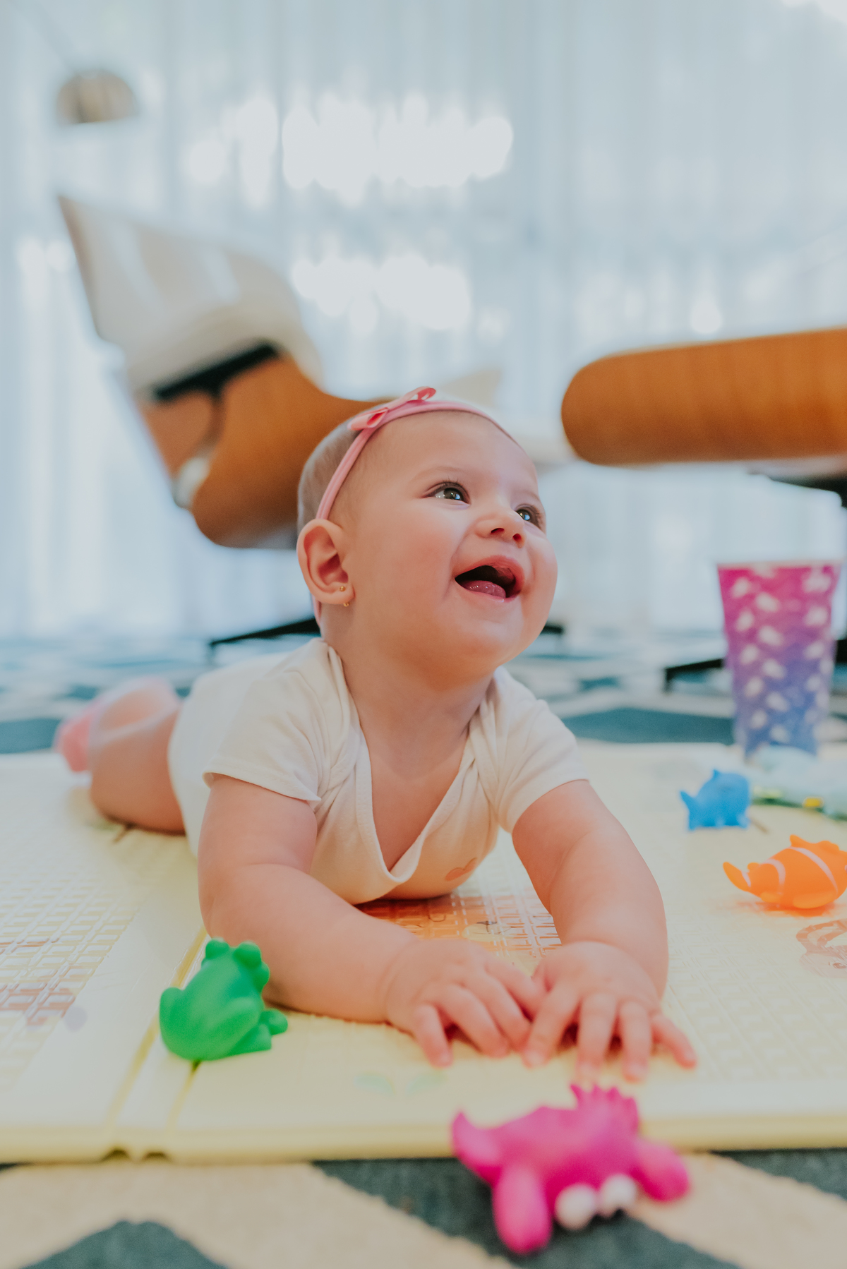 fotografia ensaio em casa acompanhamento fotografa familia Tijuca Rio de Janeiro 6 meses Cecilia 