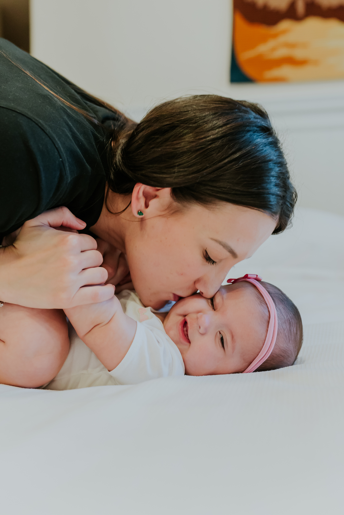 fotografia ensaio em casa acompanhamento fotografa familia Tijuca Rio de Janeiro 6 meses Cecilia 