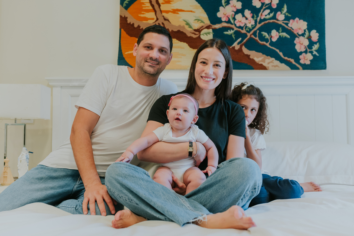 fotografia ensaio em casa acompanhamento fotografa familia Tijuca Rio de Janeiro 6 meses Cecilia 