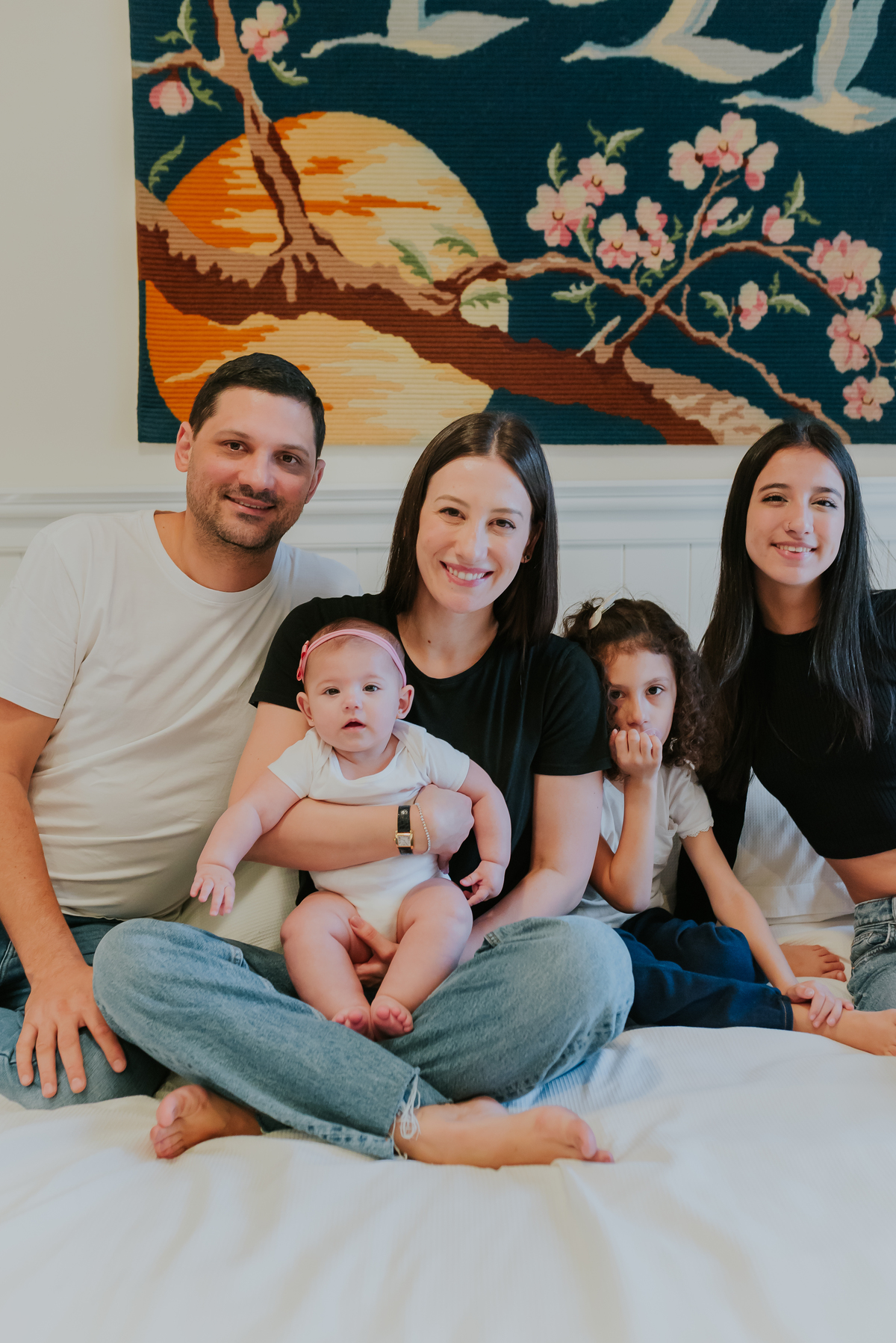 fotografia ensaio em casa acompanhamento fotografa familia Tijuca Rio de Janeiro 6 meses Cecilia 