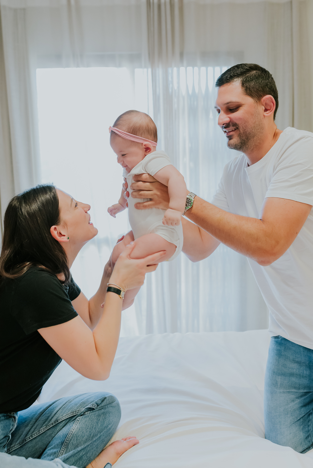 fotografia ensaio em casa acompanhamento fotografa familia Tijuca Rio de Janeiro 6 meses Cecilia 