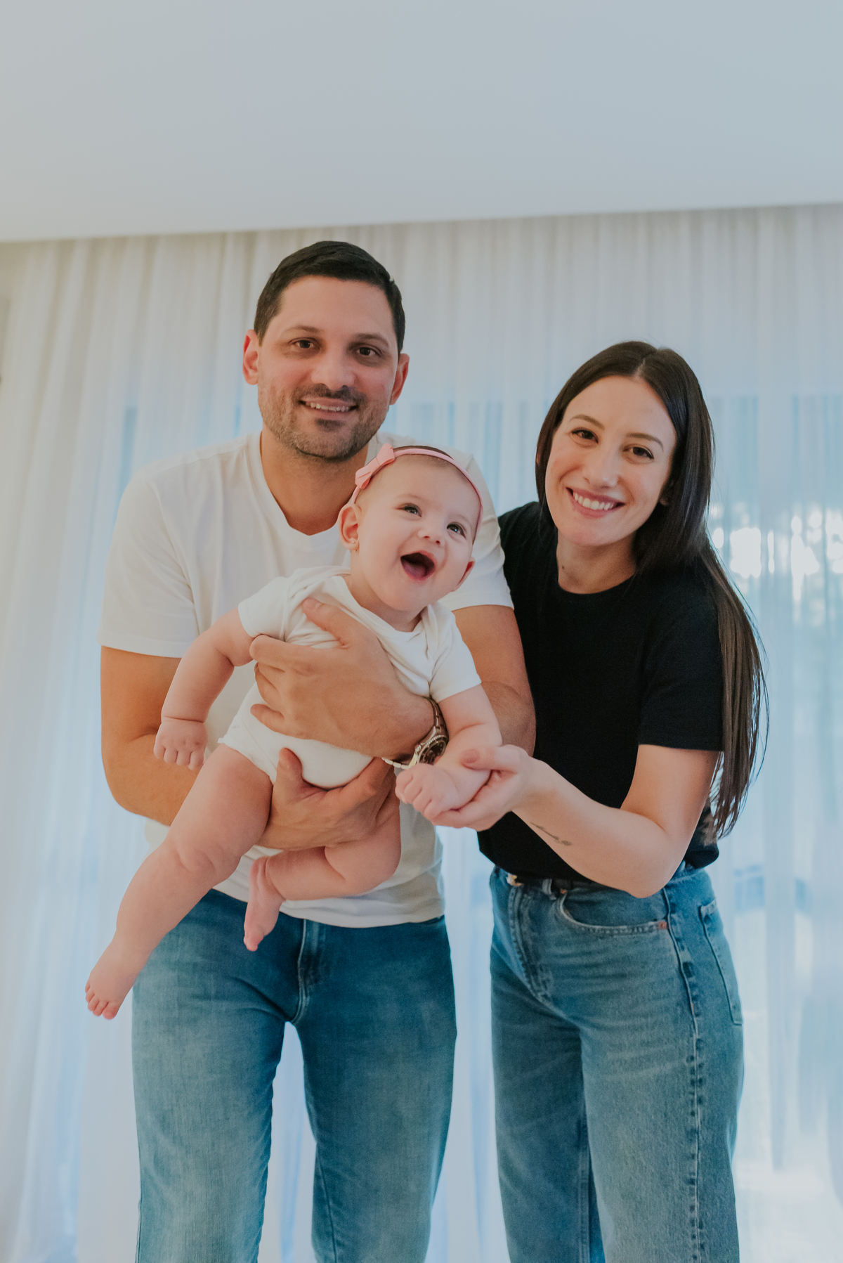 fotografia ensaio em casa acompanhamento fotografa familia Tijuca Rio de Janeiro 6 meses Cecilia 