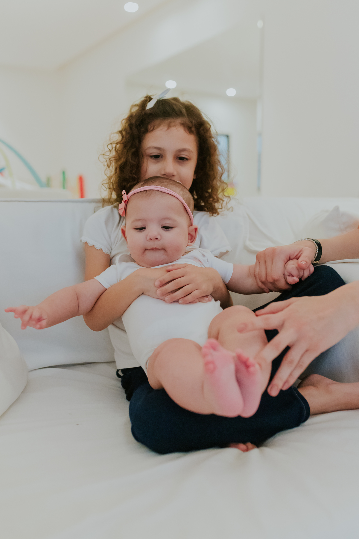 fotografia ensaio em casa acompanhamento fotografa familia Tijuca Rio de Janeiro 6 meses Cecilia 