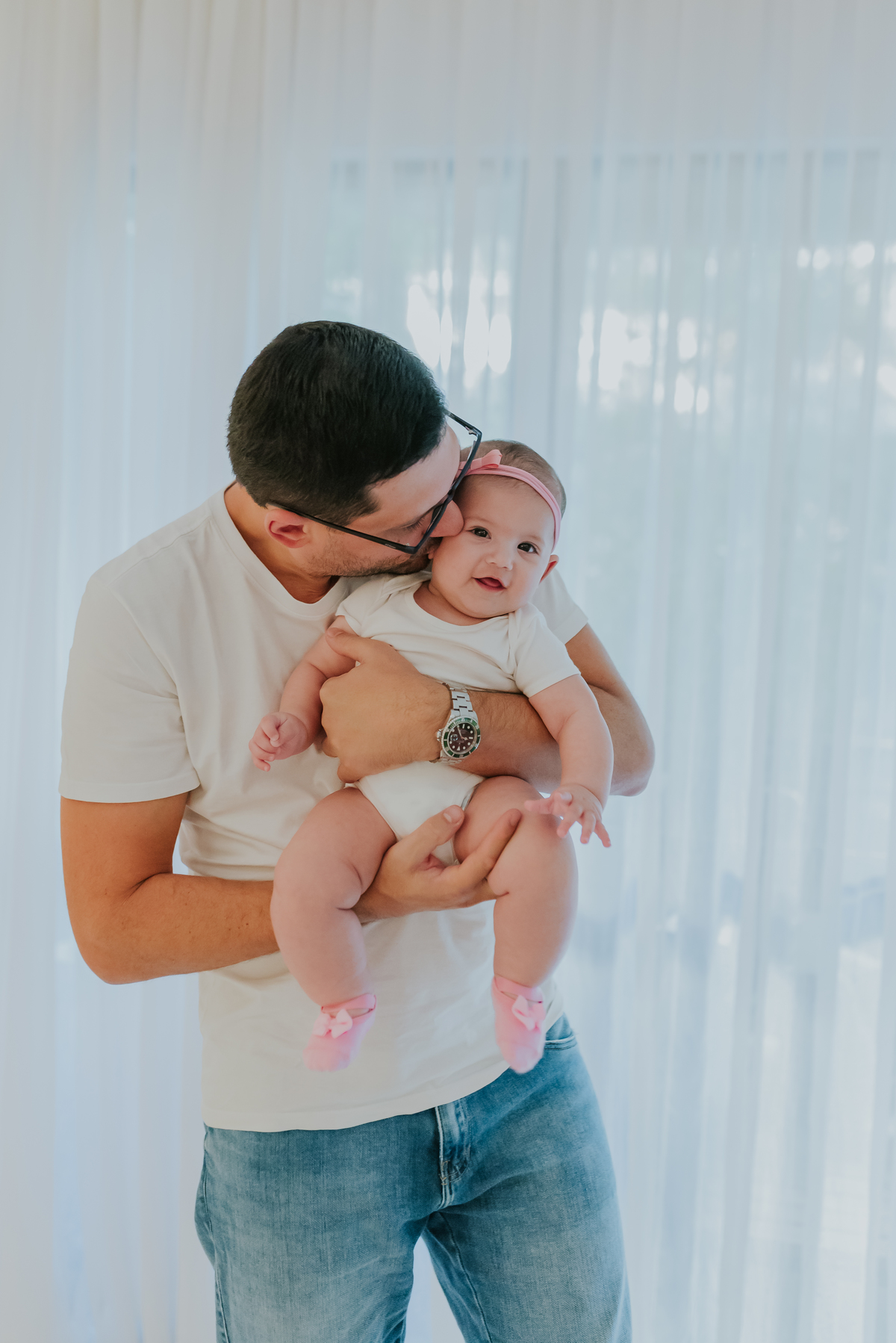 fotografia ensaio em casa acompanhamento fotografa familia Tijuca Rio de Janeiro 6 meses Cecilia 