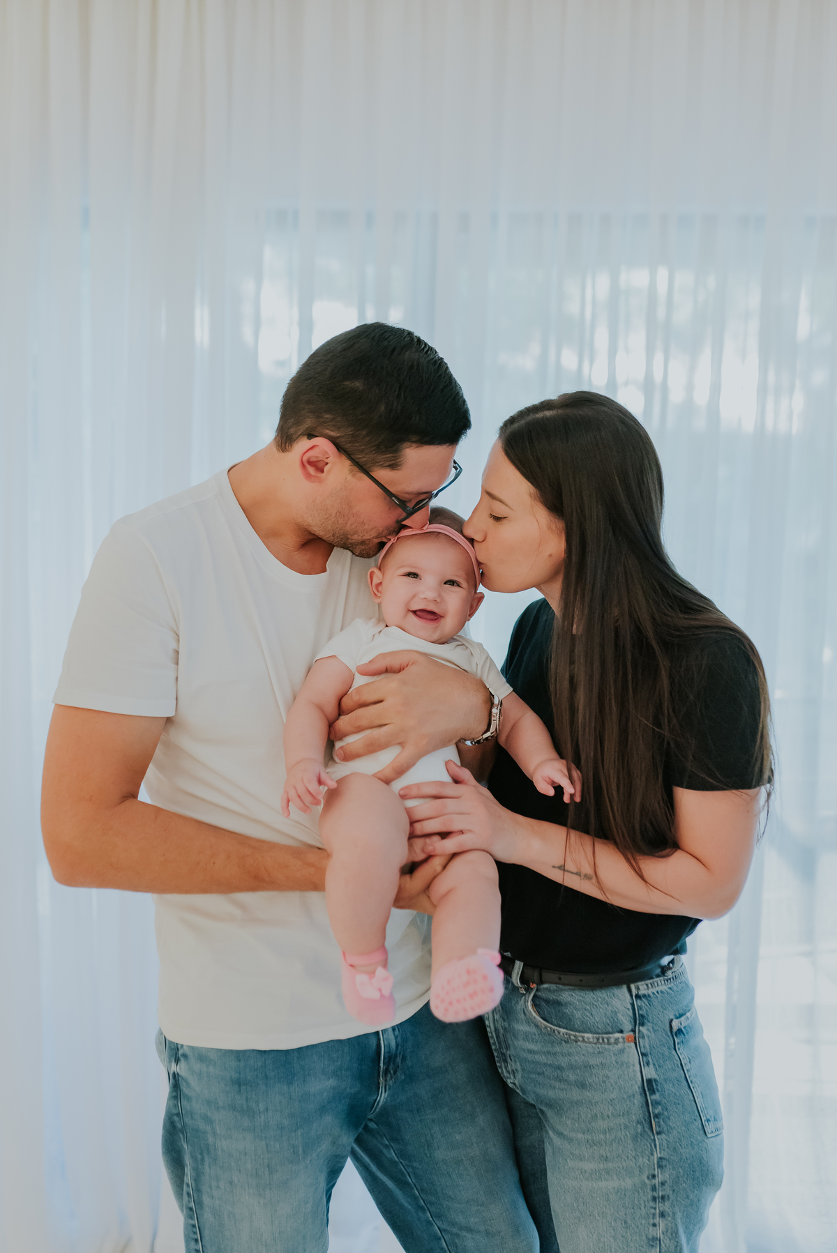fotografia ensaio em casa acompanhamento fotografa familia Tijuca Rio de Janeiro 6 meses Cecilia 